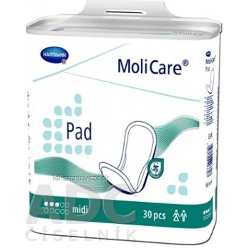 MoliCare Pad 3 kvapky midi 30 ks