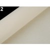 Vyšívacia tkanina Kanava 54 očiek šírka 50 cm - 5 m - vanilková - 2 vanilková