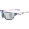 Okuliare Uvex sportstyle 806 V grey rose mat s1-3
