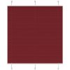 VidaXL Plisovaná roleta Bordová Červená 115 x 150 cm