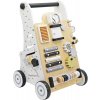 ECOTOYS Dřevěné vzdělávací chodítko Pusher