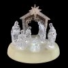 MagicHome MagicHome Dekoráciabetlehem 7x LED 3xAAA akryl 19,5x14x17,5 cm