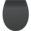 WC doska form&style Bathala čierna softclose / s pomalým zatváraním