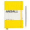 LEUCHTTURM1917 Medium (A5) Lemon, 251 p., bodkovaný - zápisník