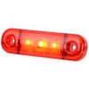 Pozičné svetlo W97.1 (709) zadné červené LED, WAS