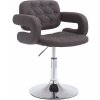 Design Shop Dublin lounger látka tmavo sivá