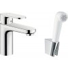 Umývadlová batéria hansgrohe Vernis Blend chróm s bidetovou sprškou 71215000