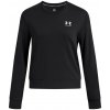 Dámska športová mikina cez hlavu Under Armour RIVAL TERRY CREW W čierna 1389659-001 - L