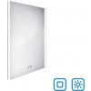 Nimco LED zrkadlo 600x800 s dvoma dotykovými senzormi ZP 11002VX