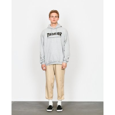 THRASHER SKATE MAG hoodie GRAY