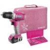 Extol Lady 402401 vŕtací skrutkovač aku, ružový, 12V Li-ion, 1300mAh, v taške