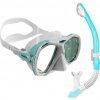 Mares Potápačský a šnorchlovací set FORCE-X LIQUIDSKIN + ERGO DRY biela/aquamarine CLWAQAQW