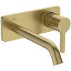 Ideal Standard Joy - Umývadlová batéria pod omietku, výtok 180 mm, kartáčovaná zlatá A7380A2