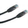 DATACOM patch cord UTP cat5e 5M černý 1541