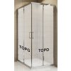 SanSwiss TOPD 0800 50 30 Pravý díl sprchového koutu 80 cm, aluchrom/mastercarré
