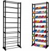 Verk Skladací botník Amazing Shoe Rack 50 párov čierna