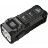 NITECORE TUP2 black - čierna Inteligentná LED kľúčenka s revolučnou MCT technológiou a OLED displejom