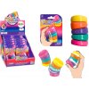 LEAN TOYS Senzorická hračka antistresová - otočné kolieska Rainbow