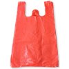 Mikroténová taška trhacia červená - 10 kg - 28 x 50 cm - blok 100 ks