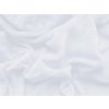 Xpose Mikroplyš plachta Exclusive na vysoký matrac biela 200x220