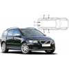Slnečné clony na okná - VOLVO V50 Combi (2004-2012) - Komplet sada