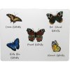 Mars & More 4ks pevné korkové prestieranie motýli - 30*40*0,4cm - Mars & More