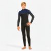 DECATHLON Detská celotelová kombinéza 900 z neoprénu hrúbky 4 a 3 mm 8-9 r (131-140 cm)