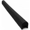 Gumový kryt obrubníka 76 x 80 mm x 1000 mm čierna - 1 ks KO50BA
