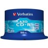 Verbatim CD-R, 43343, AZO Crystal, 50-pack, 700MB, 52x, 80min., 12cm, bez možnosti potisku, spindle, pro archivaci dat