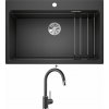 Blanco ETAGON 8 antracit 525187 + Blanco MIDA-S antracit 521455