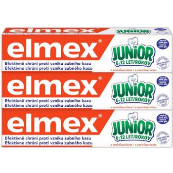 Elmex Junior zubní pasta 3 x 75 ml