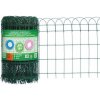 Mriežkový plot okrasný, machová zelená, RAL 6005, 60 cm × 10 m, oceľ, 7078174