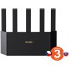 Tenda TX12L Pre AX3000 WiFi 6 Mesh Router, 1x GWAN, 3x GLAN, IPv6, 5x 6dBi, WPA 3, CZ app 75011990