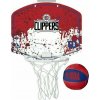 Wilson Wilson NBA Team Los Angeles Clippers Mini Hoop WTBA1302LAC Červená Jedna velikost