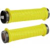ODI GRIPS Troy Lee Designs Signature ATV Lock-On Bonus Pack Yellow w/Gray Clamps