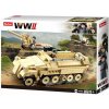 Stavebnica Sluban WWII M38-B0695 Nemecký polopásový ťahač Half Track (M38-B0695)