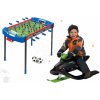 Smoby set futbalový stôl Challenger a sánky Wild Spidder s kovovou sklznicou a tlmičkom 620200-4