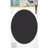 Popisovacia tabuľa Silhouette OVAL - vrátane popisovača