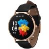 Garett Smartwatch Verona zlatá, černý řemínek VERONA_GOLD_BLACK_LEATHER