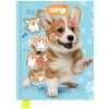 Pamätník Junior 14 x 18 cm, 80 listov, čistý - Corgi