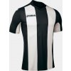 Joma Futbalový dres T-SHIRT VERTICAL STRIPED BLACK S/S Veľkosť: XS
