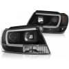 Predné svetlá Jeep Grand Cherokee WJ 99-05 Tubelight Black