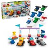 LEGO® DUPLO® 10445 Pretekárske autá a šoféri tímu F1®
