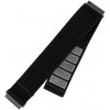 Nylonový řemínek FIXED Nylon Sporty Strap s Quick Release 20mm pro smartwatch, černý FIXNST2-20MM-BK
