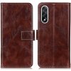 VSETKONAMOBIL 118584 RETRO Peňaženkový obal OnePlus Nord 5 5G hnedý