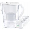 Brita Marella XL 3,5 l biela + Maxtra Pro Pure Performance 4 ks