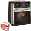 Multifunkčná teplovzdušná fritéza Tefal Easy Fry 9v1 FW556DE0 Nerezová/Čierna