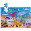 Bigjigs Toys Podlahové puzzle Podmorský svet 48 dielikov