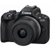 Canon EOS R50 čierny + RF-S 18 – 45 mm f/4,5 – 6,3 IS STM 5811C013