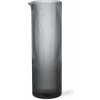 Džbán RIPPLE 1,1 l, šedá, sklo, ferm LIVING